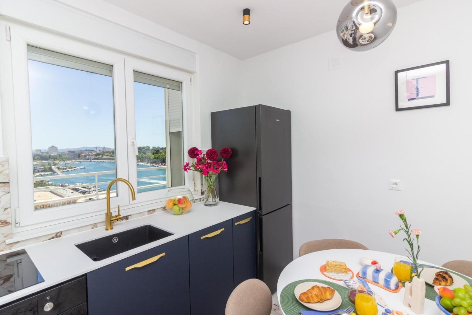 Sea View Mia Apartment Just Renovated Zadar Ngoại thất bức ảnh